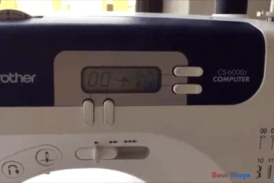 Brother CS6000i LCD Panel