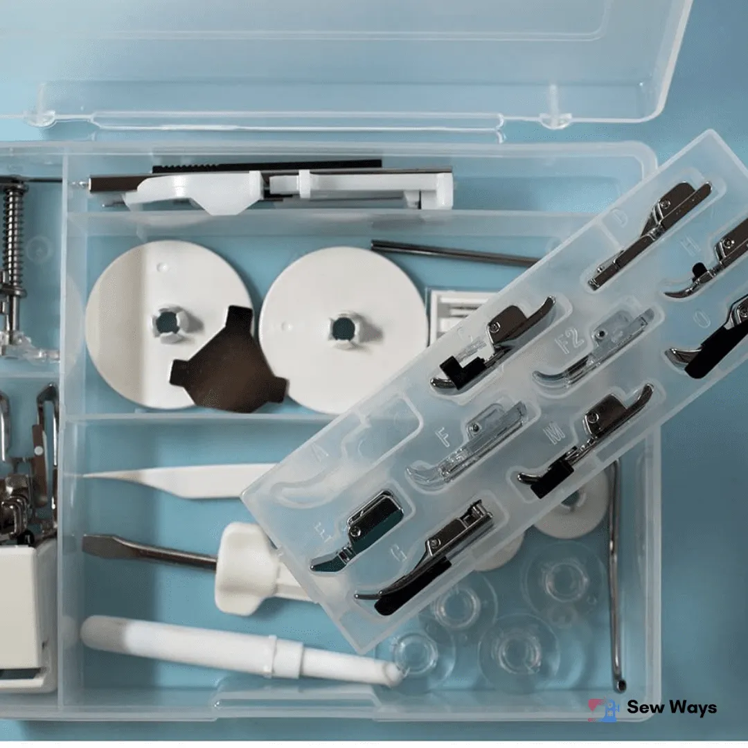 Janome MC 6300p accessories