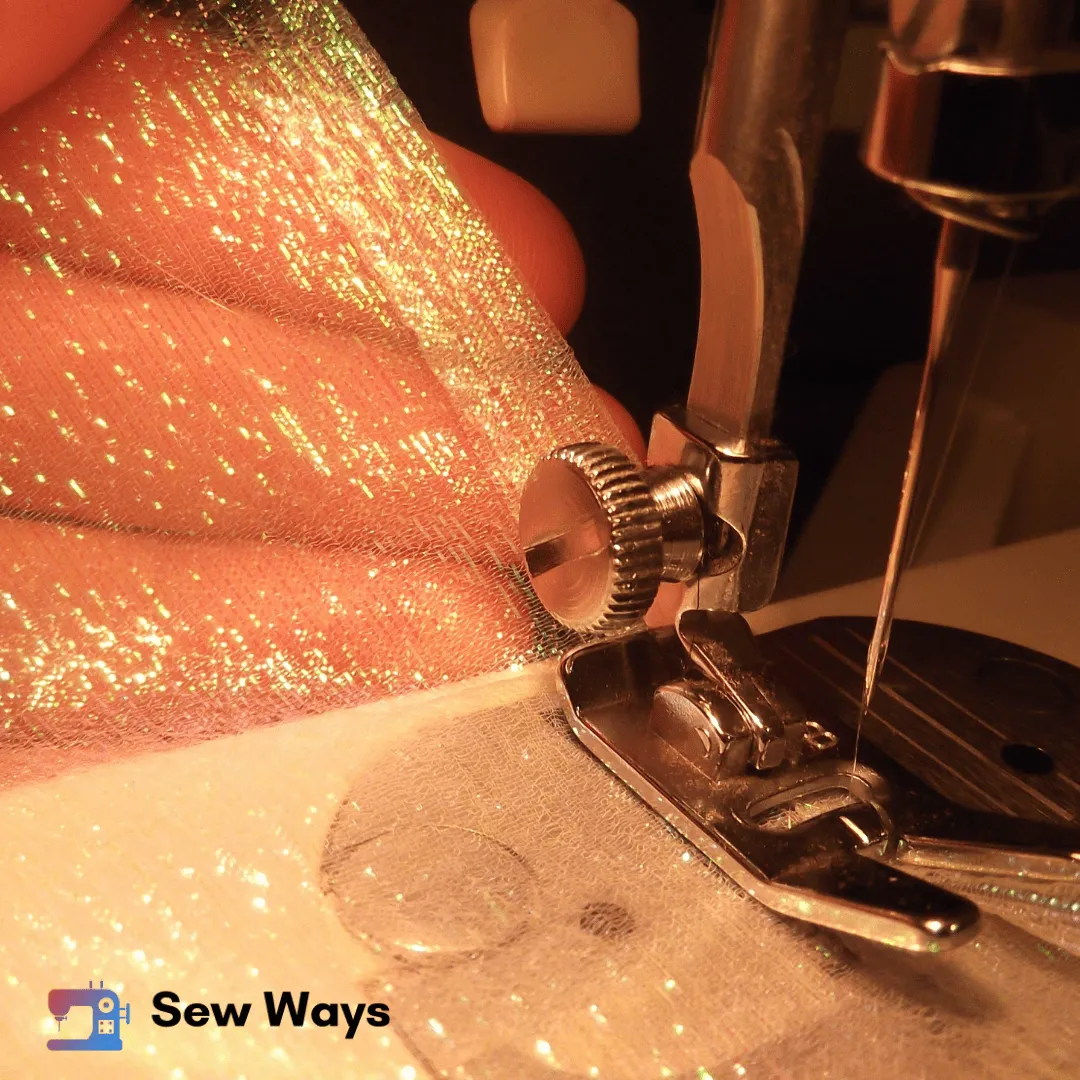 Marking with loose stitches