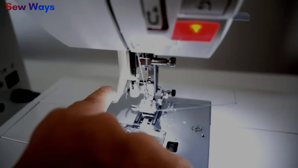 Automatic needle threader mechanism on the Singer 9960