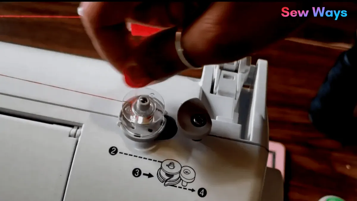 brother x3440 computerized sewing bobbin