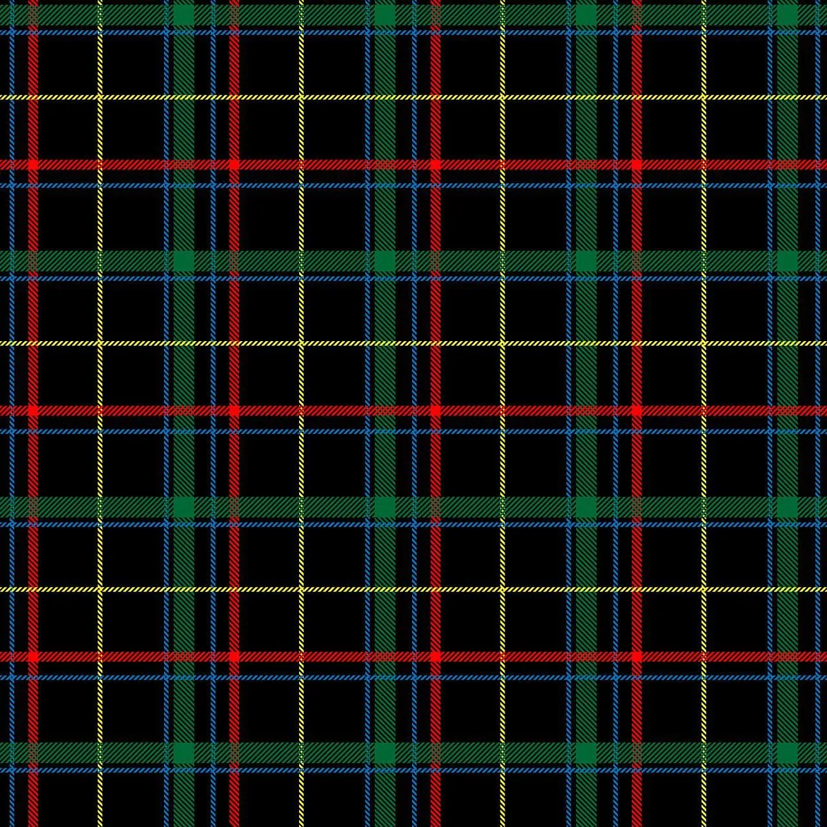 Classic red and black buffalo plaid check pattern